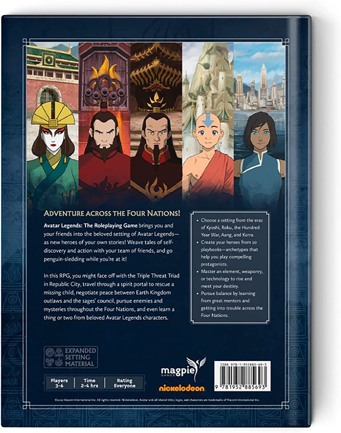 Avatar Legends Role Playing Game - The Core Rulebook